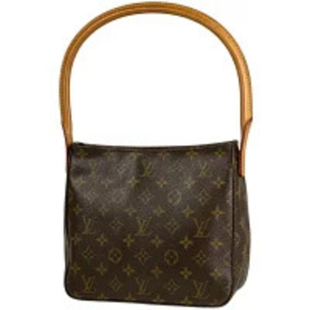 Louis Vuitton Looping Shoulder Bag Monogram Brown